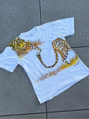 90s AOP Nature gametracker graphic tee